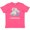 Vintage Hot Pink, variant on Inktastic My Great Grandma Loves Me to the Moon and Back Elephant Youth T-Shirt