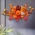 thumbnail image 2 of Signo de calabaza Cartel de Halloween de otoño con decoración de cuerda colgante EstiloB Magideal Signo de calabaza, 2 of 7