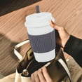 thumbnail image 7 of Yatlte Reusable Wheat Straw Cups, Durable Water Cups With Lids and Straws for Kids, Portable Microwaveable Breakfast Cup for School Office Outdoor Travel Student, 7 of 7
