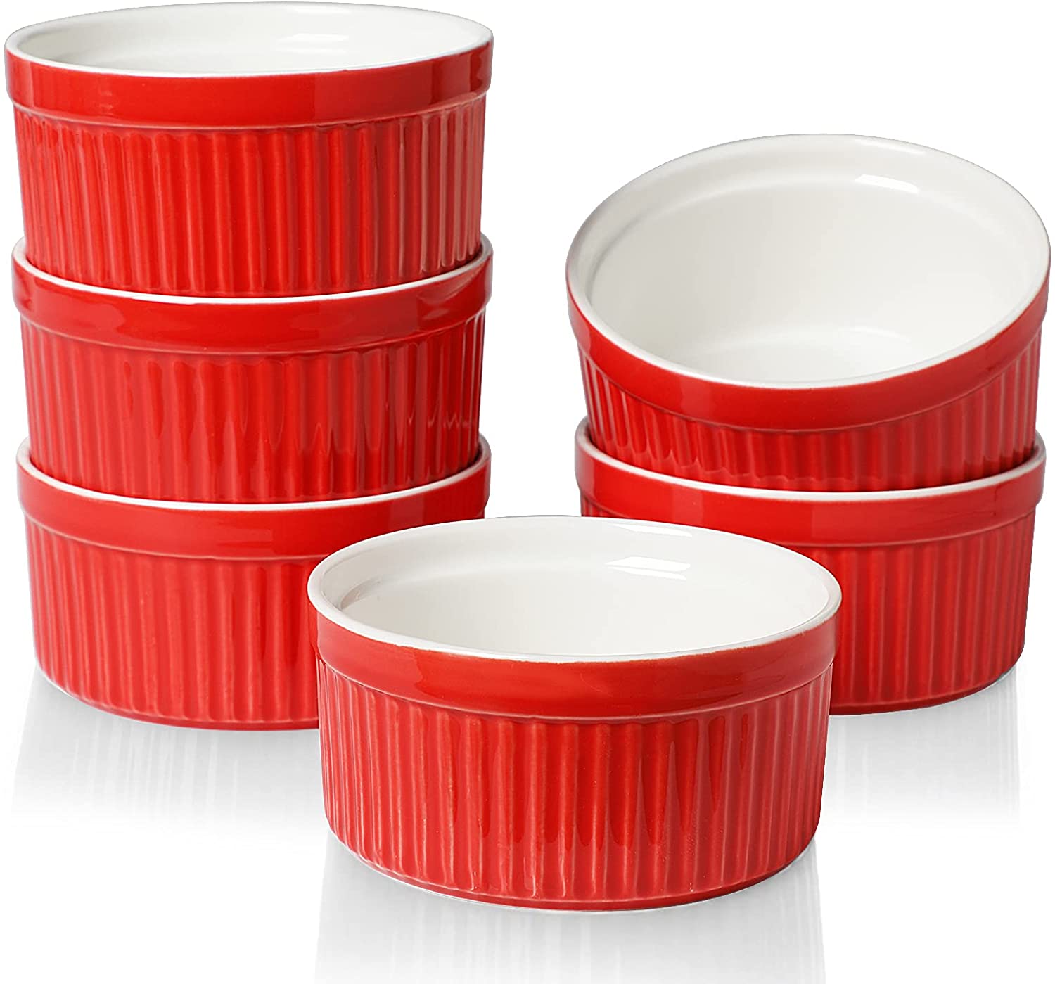 Ramekins Ceramics Ramekins for Creme Brulee Dishes,Dipping Sauces