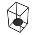 thumbnail image 2 of Rectangular Candle Holder Hand Crafted Iron Geometric Hurricane Candle Holder For Office TV Cabinet, 2 of 21
