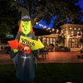 thumbnail image 1 of Outdoor Inflatable Halloween Witch Decoration with Light Explosion Patio Decor, Built-in Bright LED Light for Garden, Lawn, Patio, 1 of 1