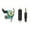 Mint Green MG, variant on WIZUTIZ Wired In Ear Stereo Earphones Wired Control Remote Microphone Balanced Sound Comfortable Fit Universal for Phones Music Recording Office