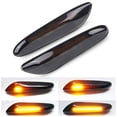 thumbnail image 3 of tredstone 2piece LED Dynamic Side Marker Side Marker Turn Signal Sequential Blinker Turn Signal Light Bright Transparent+PIN, 3 of 6