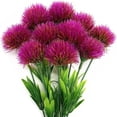 thumbnail image 4 of TINGXIN 10 Bundles Artificial Dandelion Plants Bouquet Purple for Wedding Home Hotel Decor - Dandelion Plants, Artificial Dandelion Bunch, 4 of 9