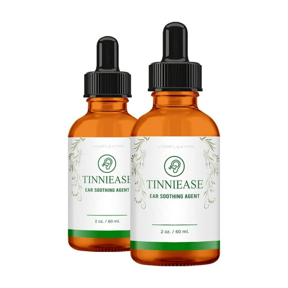 (2 Pack) Tinniease Drops - Tinniease Liquid Drops