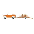 thumbnail image 2 of 1973 Volkswagen Type 181 & 1920 Indian Scout w/Trailer - Greenlight 32260C - 1/64 scale Diecast Car, 2 of 4