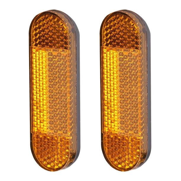 Reflector de advertencia de seguridad frontal para scooter eléctrico M365 PRO 2 Moto Bike