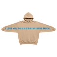 thumbnail image 6 of Youpwaven Couples Valentines Day Hoodies I Love You This Much Secret Message Print Pullover Hoodies Matching Couples Outfits Best Valentines Day Gifts for Her Him Size S-3XL, 6 of 7