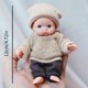 thumbnail image 3 of Muñecas Reborn Baby Reborn Silicona Reborn Baby Doll 12 Cm 4.72 Pulgadas Palm Dolls Pijamas Vestido Simulación Bebé Reborn Baby Doll Juguetes, 3 of 4
