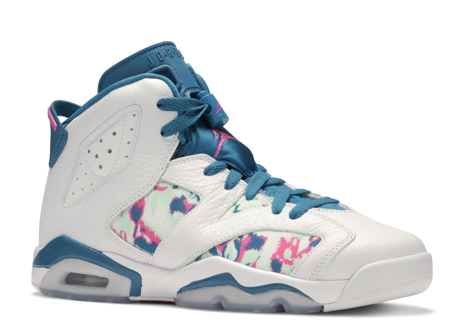 Air Jordan - Unisex - Air Jordan 6 Retro (Gs) 'Green Abyss' - 543390-153 - Size 5.5Y | Walmart 