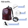 thumbnail image 3 of Goofa The Nightmare Before Christmas Pattern Durable Canvas Daypack - High-Quality Vintage Backpack, Compact & Versatile for Travel and Everyday Use-Small, 3 of 5