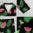 thumbnail image 6 of Top-kevin Wine Glasses Hearts Music Stars Women's Long-Sleeve Shirt And Full-Length Bottom Pajama Set, 6 of 6