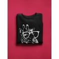 thumbnail image 3 of Glasses Giraffe Sweatshirt Women -GoatDeals Designs, Female 4X-Large, 3 of 4