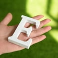thumbnail image 4 of 8cm White Party Decor Scene Layout Photo Photography Props Wooden Alphabet ABC Blocks Home Christmas Decoration A-Z Letters HEART, 4 of 8