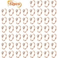 thumbnail image 3 of Naler Bridal Shower Rings 52 Pack Rose Gold Diamond Engagement Rings for Wedding Party Favors Table Decorations Cupcake Toppers, 3 of 7
