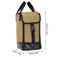 thumbnail image 5 of 2024Bolsa para polvo para luz de camping, bolsa de almacenamiento protectora portátil de tela Oxford con cremallera para exteriores L, 5 of 5