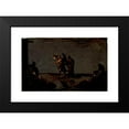 thumbnail image 2 of Leonaert Bramer 14x11 Black Modern Framed Museum Art Print Titled - The Liberation of Saint Peter (circa 1625), 2 of 5