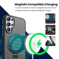 thumbnail image 5 of Entronix Magnetic Case for Galaxy S26 Ultra, Frosted Matte Back with Kickstand Slim Fit Cover, Black, 5 of 6