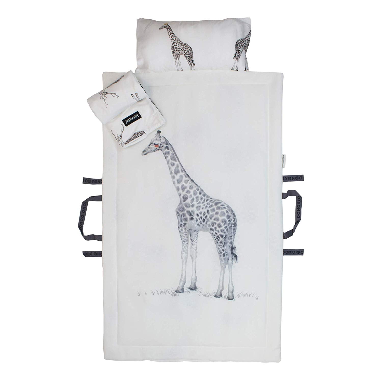 Retro Animal Dono/&Dono Reversible Air Mesh Nap Mat for Kids