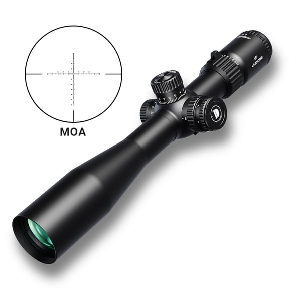DISCOVERYOPT LHT 4.5-18X42 FFP MOA Side Parallax Adjustment Riflescope Illumination 30mm Tube
