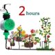 thumbnail image 5 of Temporizador de riego automático para jardín, temporizador mecánico, controlador de sistema de riego de jardín, 2 horas, 1 ud., 5 of 5
