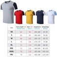thumbnail image 2 of Running Tshirt Men Gym Short Sleeve Marathon Sports Tee Man Training Quick Dry Jerseys Fitness Jogging T-shirt Tops for Summer, 2 of 6