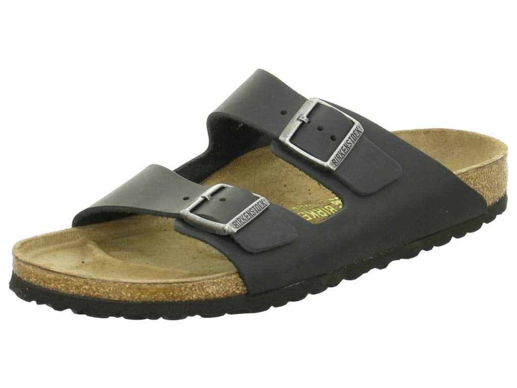 Birkenstock Women's Arizona Birko-Flo Black Sandals - 5-5.5 2A(N) US Women