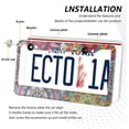 thumbnail image 5 of Coolnut Mandala License Plate Frames 2 Pack, Waterproof Aluminum Alloy Car Tag Holder 2 Holes License Plate Covers with Screw Caps Auto Accessories, 5 of 7