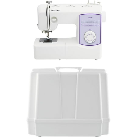 Brother GX37 37-Stitch Sewing Machine and 5300A Hardcase for Carrying and Storage