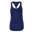 thumbnail image 3 of Women's Navy San Antonio Missions Twistback Tank Top, 3 of 3