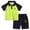 a27-Green, variant on KPOPLK Kids Toddler Baby Boy Golf Clothes Short Sleeve Lapel Polo T Shirt Elastic Waistband Casual Shorts Set 2PCS Outfit(18-24 Months,Green)