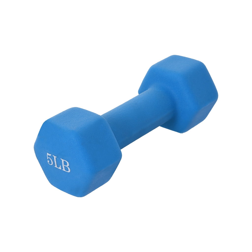 All-Purpose Barbell Set Of 2 Dumbbells in Pair Neoprene Coated Dumbbell Weights 