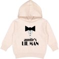 thumbnail image 2 of Inktastic Auntie's Lil Man Toddler Hoodie, 2 of 4