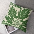thumbnail image 7 of Shangniulu Fall Pillow Covers Set of 2 Green Pumpkin Throw Pillowcase Thanksgiving Holiday Home Decor Sofa Bedroom Cushion Case Outdoor Indoor Decorations White, 7 of 7