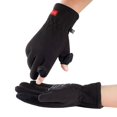 thumbnail image 5 of Guantes de invierno para pantalla táctil, forro polar, calentador de manos, guantes de ciclismo elásticos, 5 of 5
