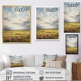 thumbnail image 4 of Designart "pasture Bold Horizon II" Landscape & Nature Floater Framed Wall Art Print, 4 of 7