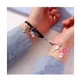thumbnail image 4 of Pulsera My Melody + Kuromi Dúo Manganitica Parejas Amistad, 4 of 5