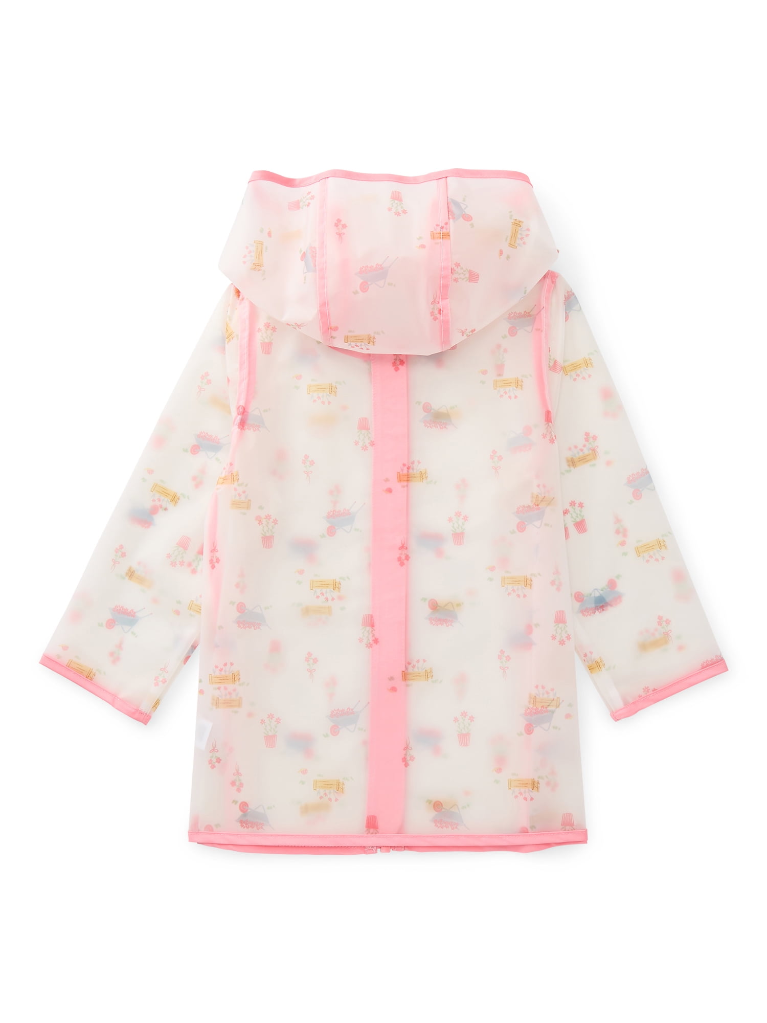 Carter's Child of Mine Toddler Clear Rain Jacket with Hood, Sizes 12M-5T