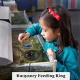 thumbnail image 3 of 2 Anneaux d'Alimentation pour Betta avec Design Flottant Rond pour Empêcher la Nourriture de Se Laver dans un Filtre, Guppy, Poisson Rouge, Autres Petits Poissons, 3 of 7