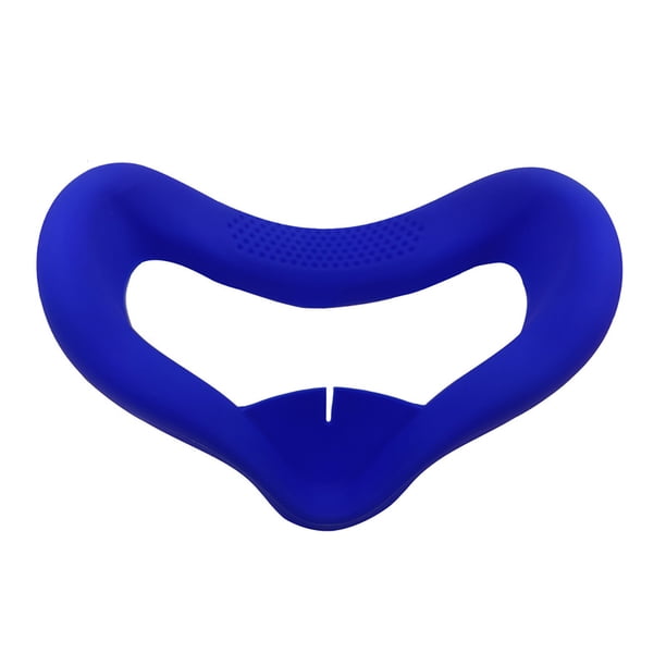 VR Gafas Cubierta Silicona Antideslizante VR Lente Eye Cover Protector Reemplazo para OCULUS QUEST 2, Azul Scienceny EL001100-02