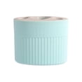 thumbnail image 2 of SSZMDLB Toothbrush Holder, Plastic Toothpaste and Toothbrush Organizer Rack, Wall Mounted Bathroom Storage Box for Countertop, Vanity, Sink, Easy Clean Toothbrush Stand, 2 of 6
