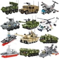 thumbnail image 5 of Compatible con bloques de construcción de juguetes ensamblados, partículas pequeñas, bloques de construcción de cohetes espaciales militares, juguetes educativos ensamblados para niños, 5 of 5