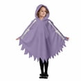 thumbnail image 3 of LILIYA Halloween Cloak Outfits Boy Girl Poncho Clothes Children Hooded Cloak Holiday Party Top Autumn Winter Outfit, 3 of 8