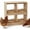 4Hole 2Tier, variant on 2-Tier 4-Hole Wooden Chicken Nesting Box for Hens Heavy Duty Coop Egg Laying Box with Perches and Baffles Easy Assemble Nest for Chickens and Ducks