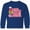 Royal Blue, variant on Inktastic I Love Ketchup from My Head Tomatoes Long Sleeve Youth T-Shirt