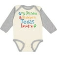 thumbnail image 3 of Inktastic Texas Grandma Loves Me Boys or Girls Long Sleeve Baby Bodysuit, 3 of 5
