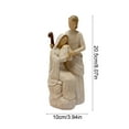 thumbnail image 3 of CQCYD under $5 Nativity Set Indoor, Jesus Nativity Scene, Handcrafted Resin Statue of Vigrin Mary Holding Baby Jesus with Joseph, Religious Catholic Christian Gift, 3 of 6
