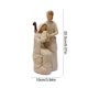 thumbnail image 3 of Familia Religiosa Figurina Ornamento Navideño, Figurina de Acción Christmashome decoración de Navidad, Marco de metal duradero, Base de madera, para dormitorio, Adorno de estatuilla familiar, 3 of 9