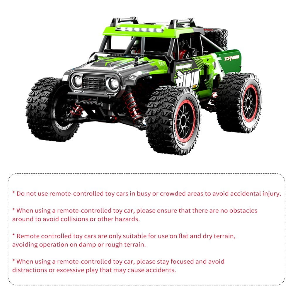 4WD Remote Control Off-Road Car 2.4GHz 48km/h with LED Lights